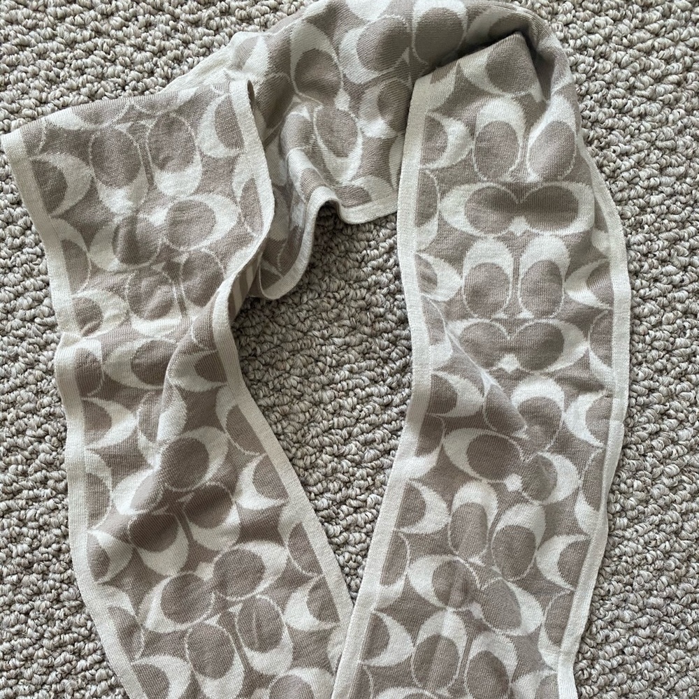 Coach Reversible Scarf